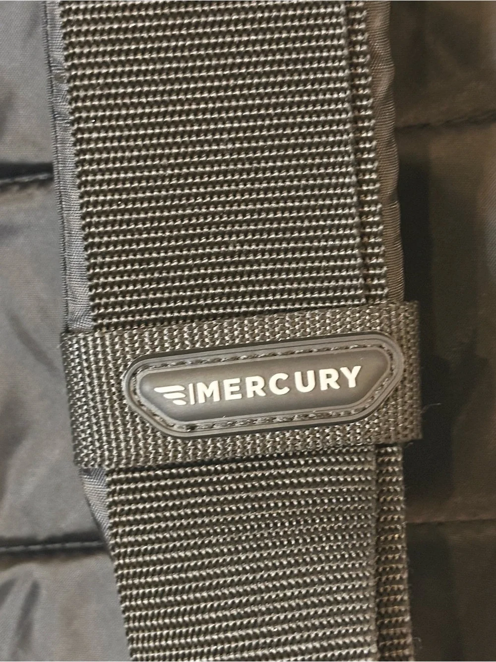 Mercury Black Sling Backpack